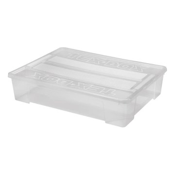 Förvaringsbox TEX BOX 60 l transparent
