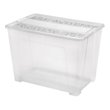 Förvaringsbox TEX BOX 70 l transparent