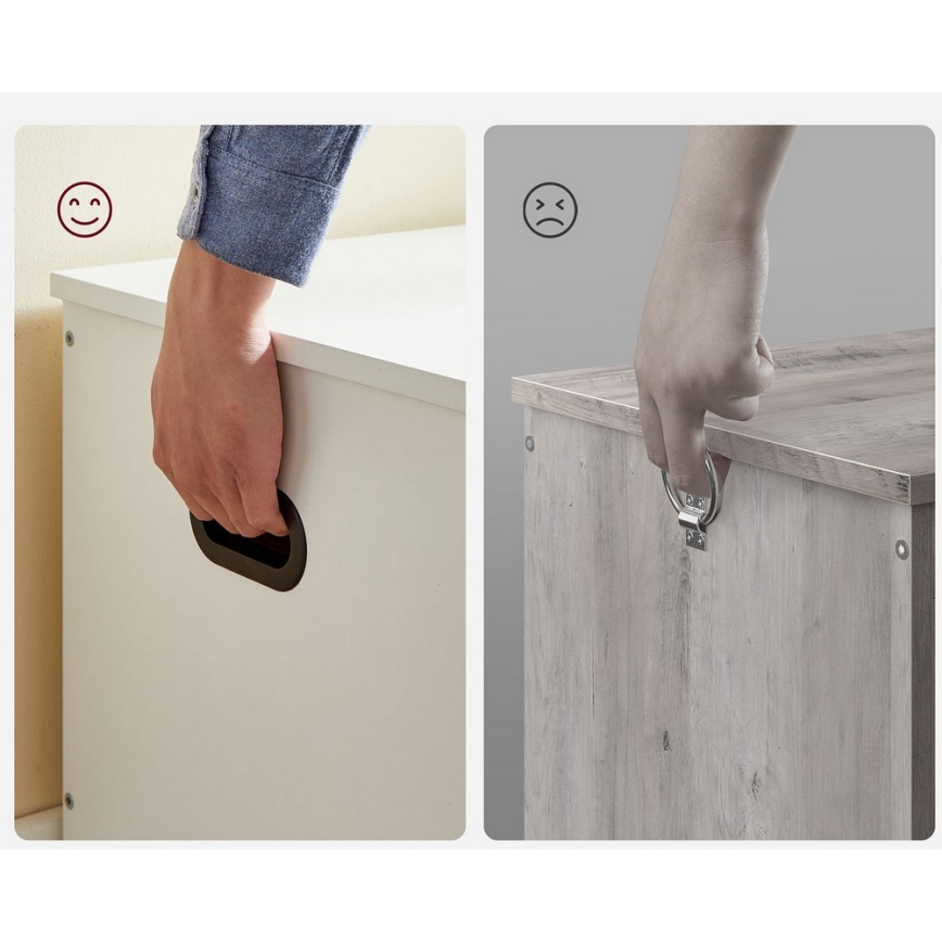 Förvaringskista TOVIAN vit