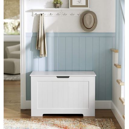 Förvaringskista TOVIAN vit