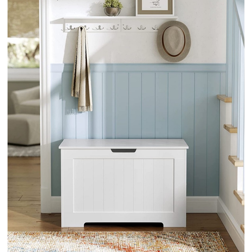 Förvaringskista TOVIAN vit