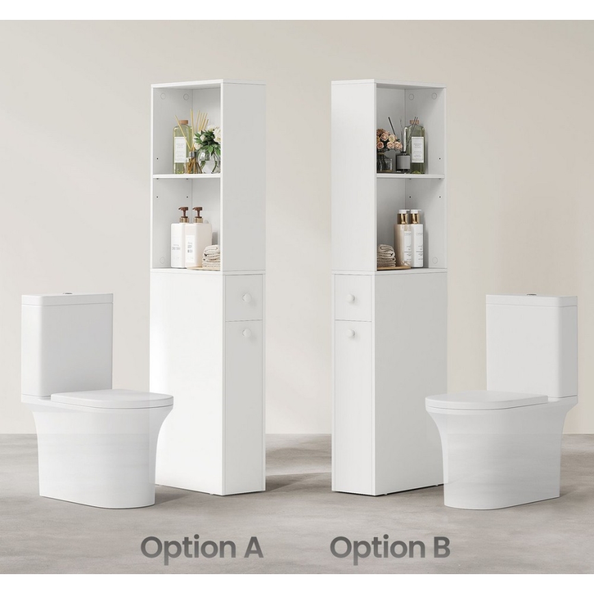 Förvaringsskåp NALA, vitt