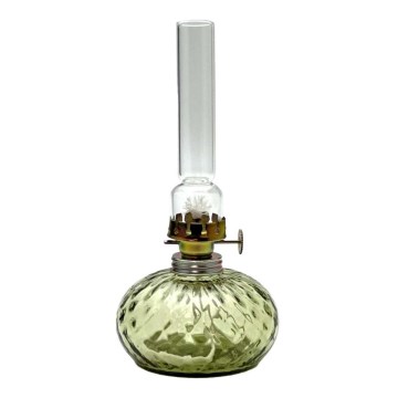 Fotogenlampa ELIŠKA 20 cm skogsgrön