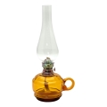 Fotogenlampa MONIKA 34 cm bärnsten