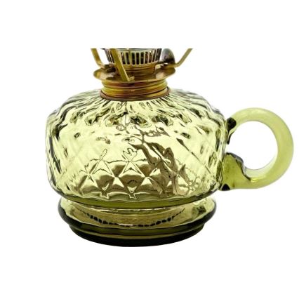 Fotogenlampa MONIKA 34 cm skogsgrön kontroller