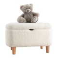 Fotpall PIXI 37x61 cm vit