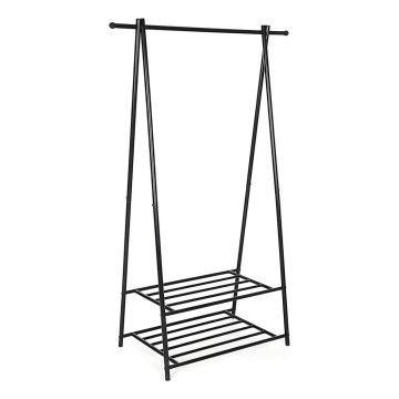 Fristående klädhängare LINEA, svart