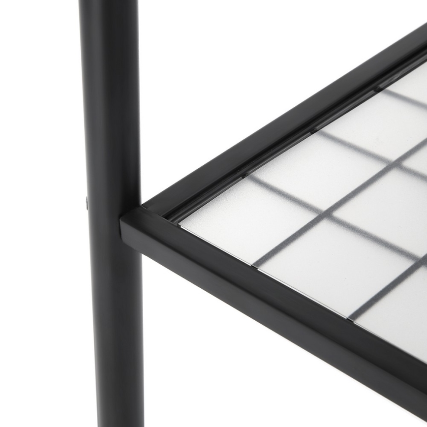 Fristående klädhängare LINEA svart