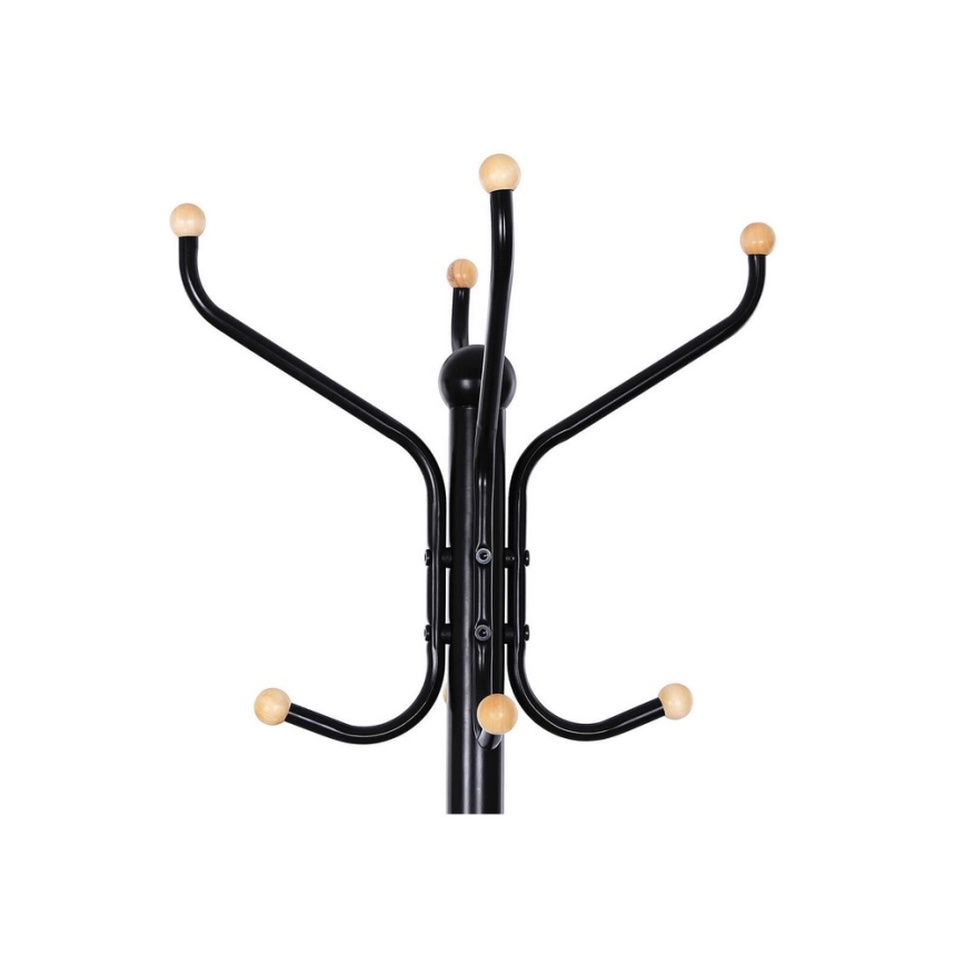 Fristående klädhängare LINEA, svart