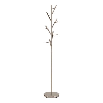 Fristående klädhängare VERT 170x30 cm silver