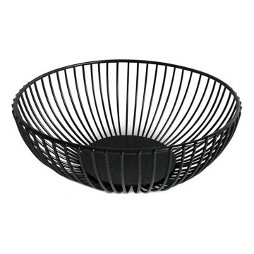 Fruktskål KITCHISIMO, Ø 18 cm, svart