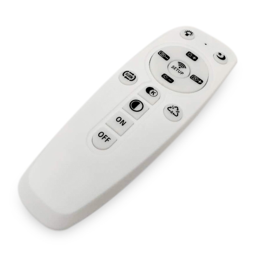 Fulgur 28853 - LED dimbar taklampa PAVLA LED/36W/230V + fjärrkontroll