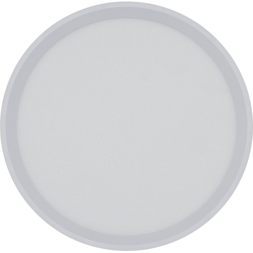 Fulgur 41810 - LED taklampa NOMY LED/18W/230V 3000/4000/6000K IP40 diameter 23 cm vit