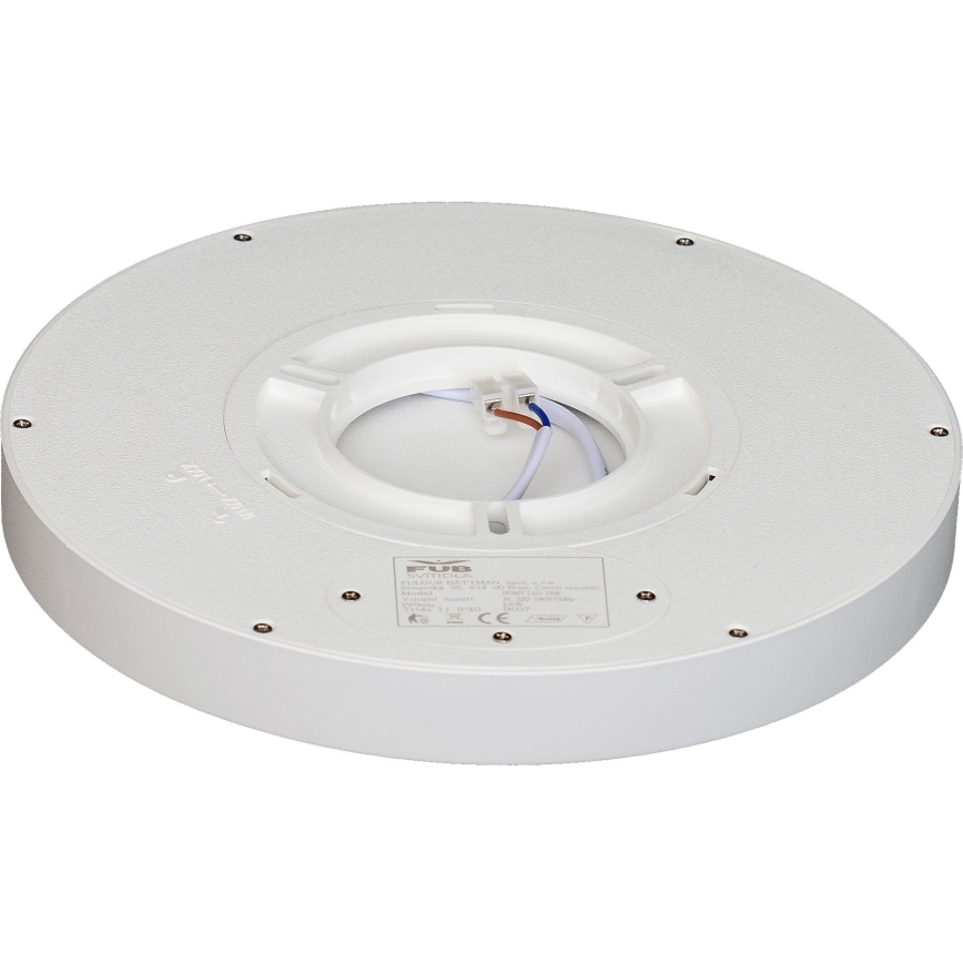 Fulgur 41810 - LED taklampa NOMY LED/18W/230V 3000/4000/6000K IP40 diameter 23 cm vit