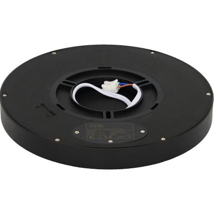 Fulgur 41811 - LED taklampa NOMY LED/18W/230V 3000/4000/6000K IP40 diameter 23 cm svart