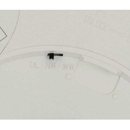 Fulgur 42361 - LED taklampa NOMY LED/24W/230V 3000/4000/6000K IP40 diameter 30 cm vit