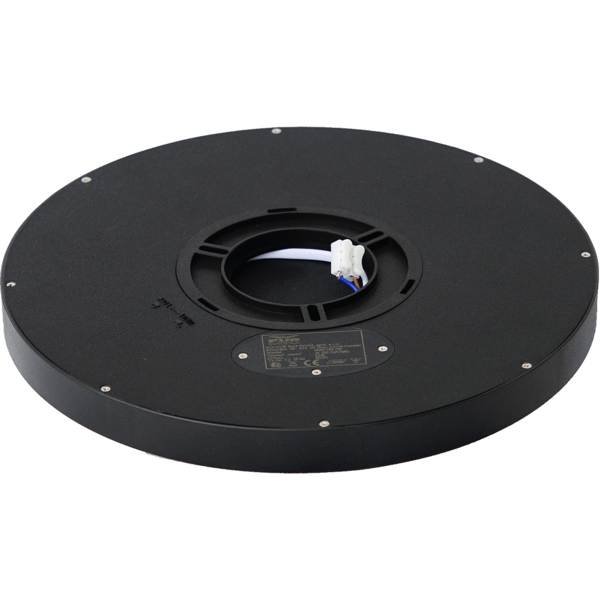 Fulgur 42362 - LED taklampa NOMY LED/24W/230V 3000/4000/6000K IP40 diameter 30 cm svart