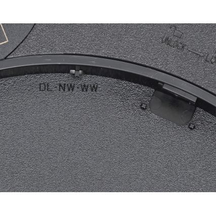 Fulgur 42364 - LED taklampa NOMY LED/40W/230V 3000/4000/6000K IP40 diameter 50 cm svart