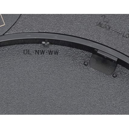 Fulgur 42366 - LED Taklampa NOMY LED/50W/230V 3000/4000/6000K IP40 Ø 60 cm svart