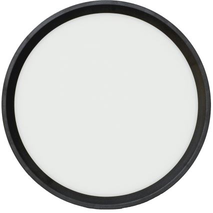 Fulgur s-42585 - LED taklampa med rörelsedetektor NOMY-S LED/18W/230V 3000/4000/6000K IP40 diameter 23 cm svart