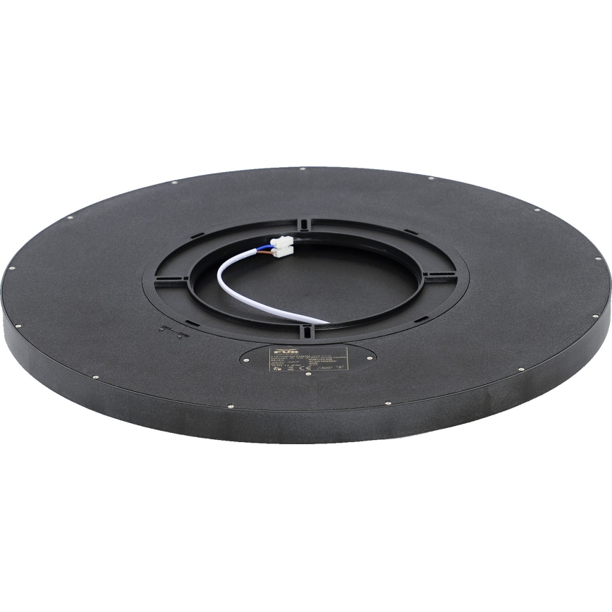 Fulgur s-42591 - LED taklampa med rörelsedetektor NOMY-S LED/40W/230V 3000/4000/6000K IP40 diameter 50 cm svart