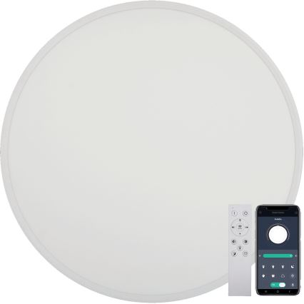 Fulgur s-43041 - Dimbar LED-taklampa NOMY-RC LED/50W/230V 3000/4000/6500K Ø60 cm IP40 vit + fjärrkontroll