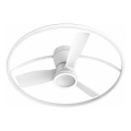 Fulgur s-43048 - LED-dimmbar takfläkt THORA LED/50W/230V 2700-5000K vit + fjärrkontroll