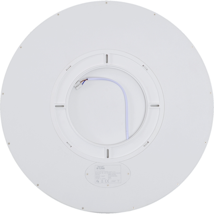 Fulgur s-43056 - Dimbart LED-takarmatur NOMY LED/40W/230V 3000–6500K Ø 50 cm UGR19 IP40 Wi-Fi, vit + fjärrkontroll