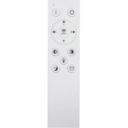 Fulgur s-43056 - Dimbart LED-takarmatur NOMY LED/40W/230V 3000–6500K Ø 50 cm UGR19 IP40 Wi-Fi, vit + fjärrkontroll