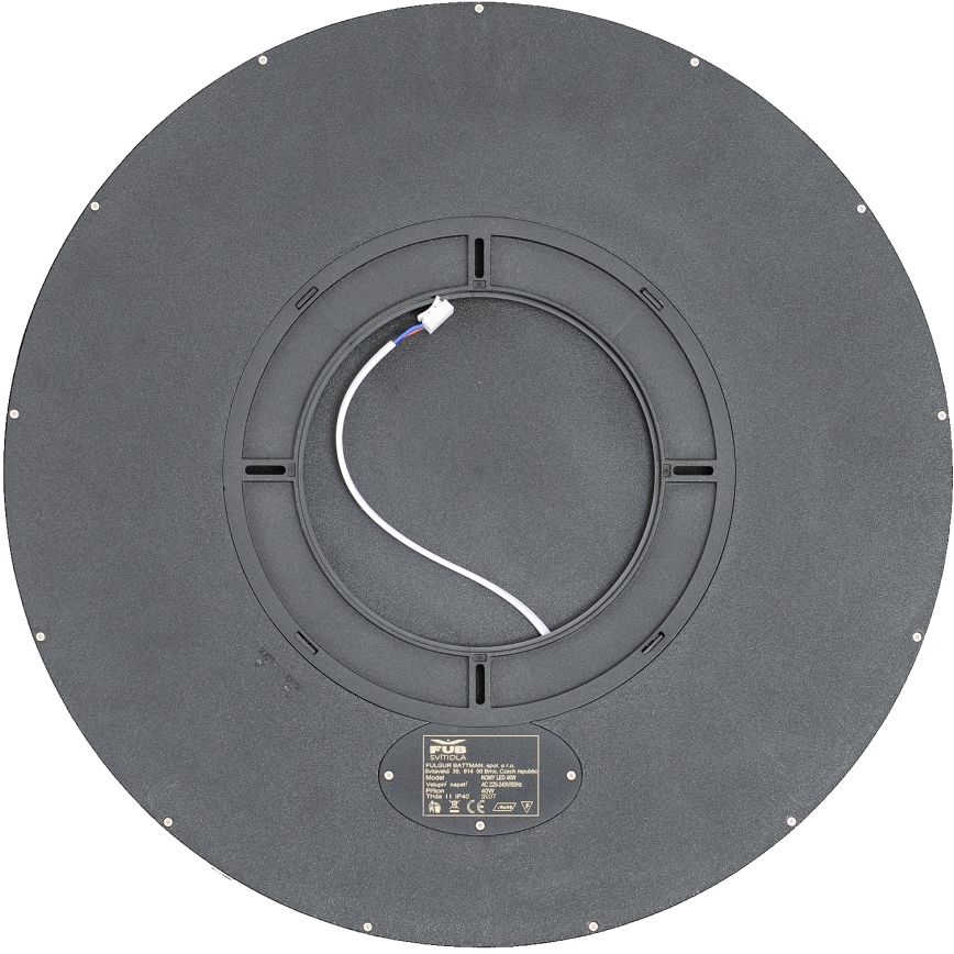 Fulgur s-43057 - Dimbar LED-taklampa NOMY LED/40W/230V 3000-6500K Ø 50 cm UGR19 IP40 Wi-Fi svart + fjärrkontroll