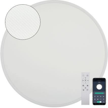 Fulgur s-43058 - Dimbar LED-takarmatur NOMY LED/50W/230V 3000-6500K Ø 60 cm UGR19 IP40 Wi‑Fi vit + fjärrkontroll