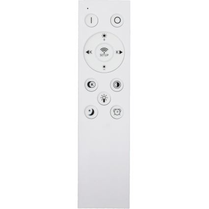 Fulgur s-43058 - Dimbar LED-takarmatur NOMY LED/50W/230V 3000-6500K Ø 60 cm UGR19 IP40 Wi‑Fi vit + fjärrkontroll