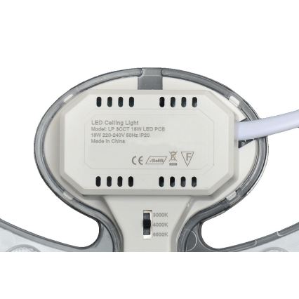 Fulgur s-43089 - Magnetisk LED-modul LED/18W/230V 3000/4000/6500K Ø 23,1 cm