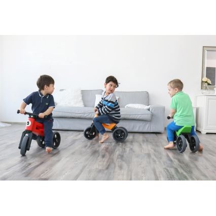 Funny Wheels - Balanscykel 2-i-1 RIDER SPORT grön/svart