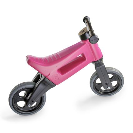 Funny Wheels - RIDER SPORT 2-i-1 balanscykel rosa/svart
