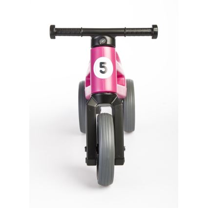 Funny Wheels - RIDER SPORT 2-i-1 balanscykel rosa/svart