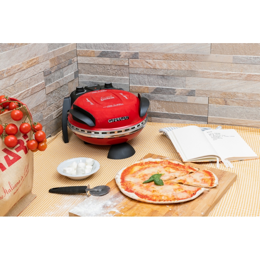 G3Ferrari G1000602 - Pizzaugn DELIZIA 1200W/230V röd