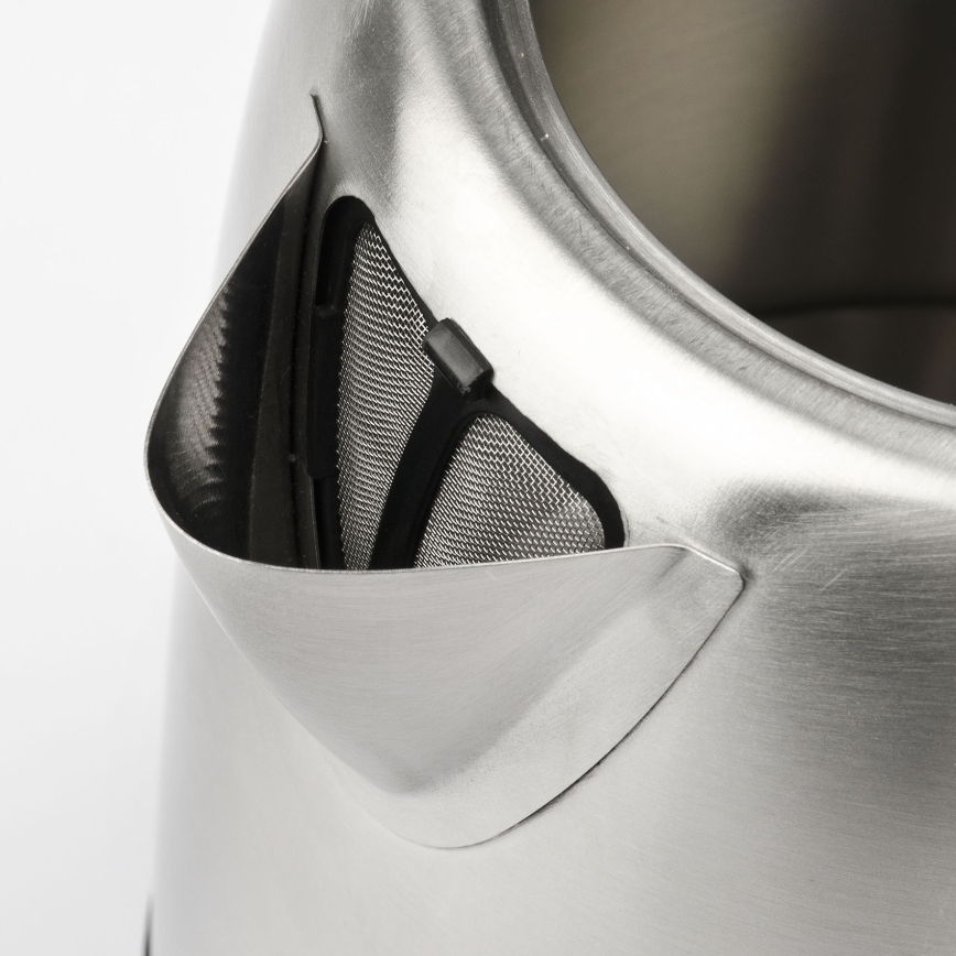 G3Ferrari G1009500 - Snabb vattenkokare 1,2 l, 1630 W/230 V, rostfritt stål/svart