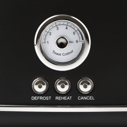 G3Ferrari G1013400 - ARTISTA brödrost för 2 skivor, 750W/230V, svart