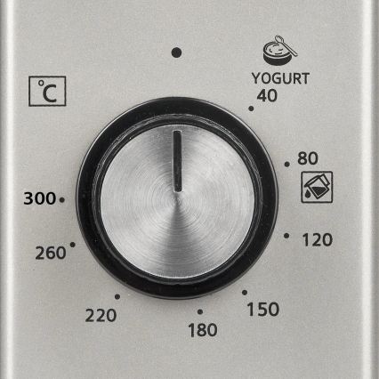 G3Ferrari G1015200 - Varmluftsugn ROSTO 1500W/230V 37 l rostfritt stål/svart