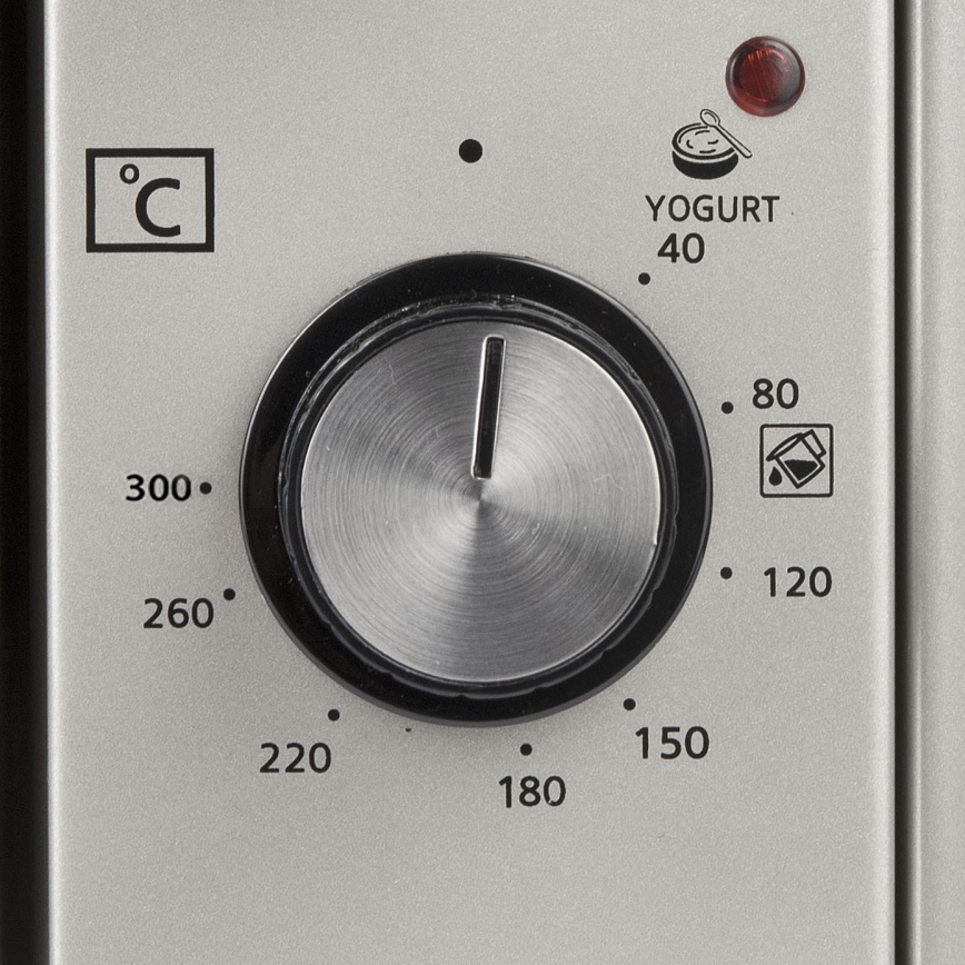 G3Ferrari G10154 - Varmluftsugn 1800 W/230 V, 58 l, rostfritt stål