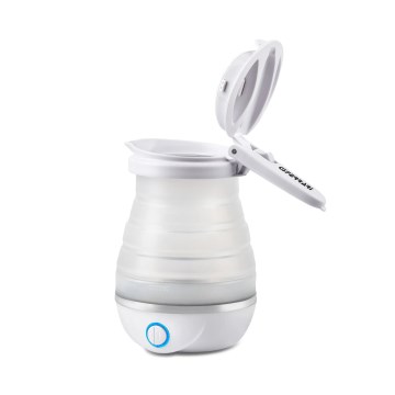 G3Ferrari G1016501 - Hopfällbar snabbkokande vattenkokare COMPA 0,8 l, 820 W/230 V, vit