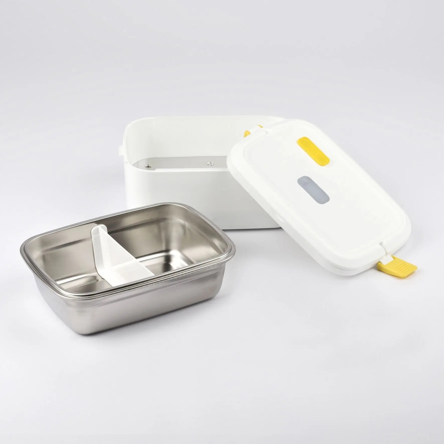 G3Ferrari G1016601 - Elektrisk matvärmare VITTO 48 W/230 V 0,8 l vit/gul