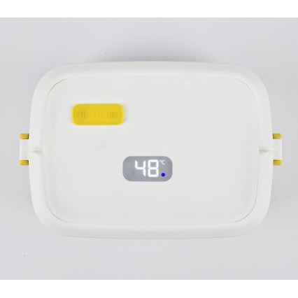 G3Ferrari G1016601 - Elektrisk matvärmare VITTO 48 W/230 V 0,8 l vit/gul