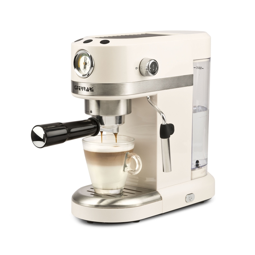 G3Ferrari G1016801 - Manuell espressomaskin AMARCORD 1350W/230V 15 bar krämfärgad