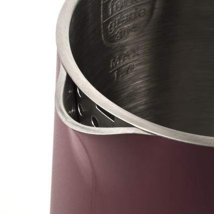 G3Ferrari G1020502 - Elektrisk vattenkokare 1,7 l, 2200 W/230 V, röd