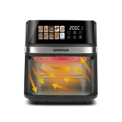 G3Ferrari G1021200 - Varmluftsfritös FRIGGISANO 1700W/230V 8 l svart