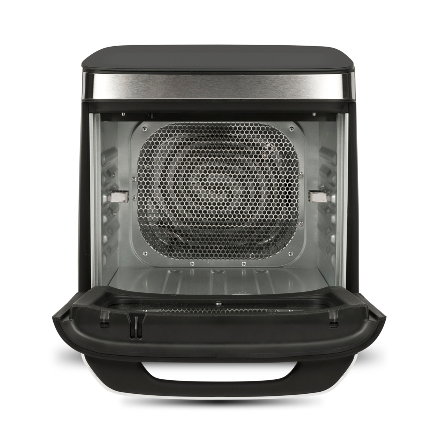 G3Ferrari G1021900 - Varmluftsfritös FRIGGISANO 1800W/230V 13 l rostfritt stål/svart
