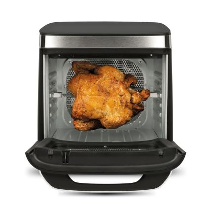 G3Ferrari G1021900 - Varmluftsfritös FRIGGISANO 1800W/230V 13 l rostfritt stål/svart
