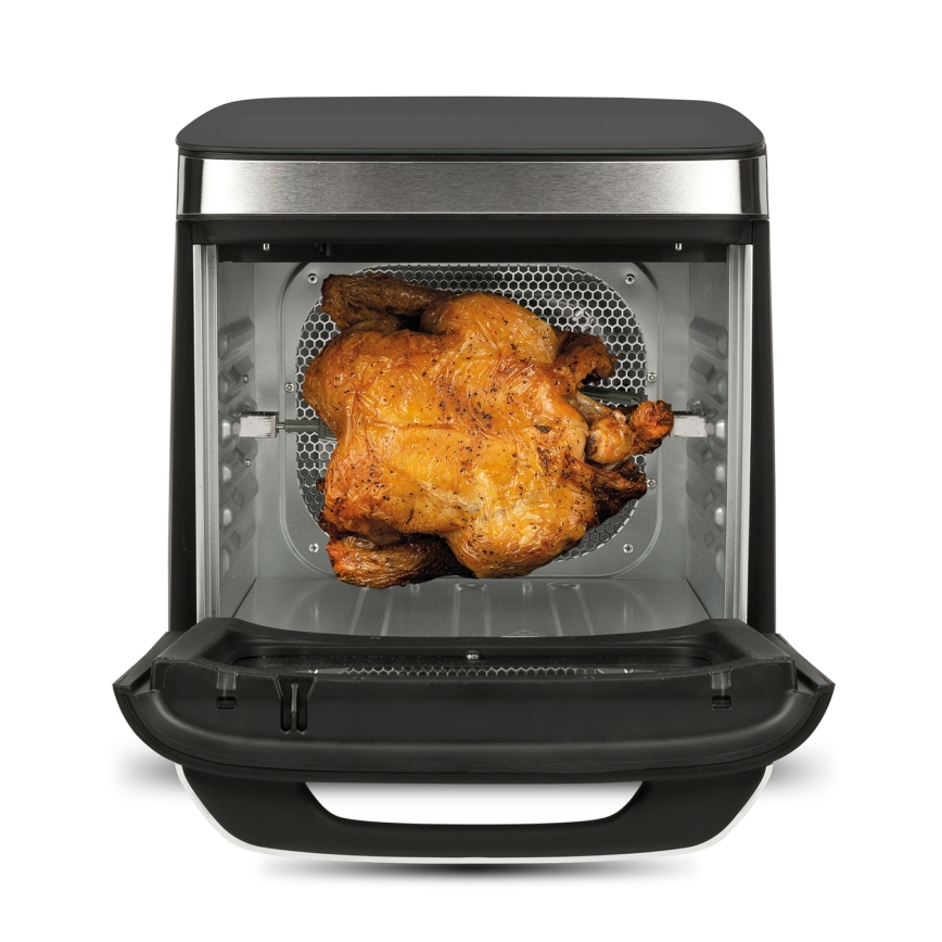 G3Ferrari G1021900 - Varmluftsfritös FRIGGISANO 1800W/230V 13 l rostfritt stål/svart